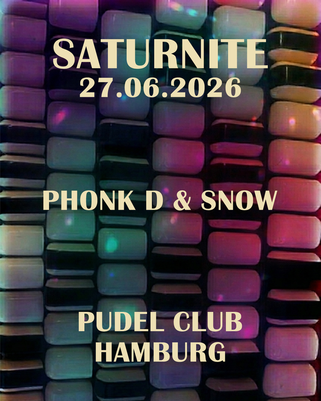 SATURNITE event poster