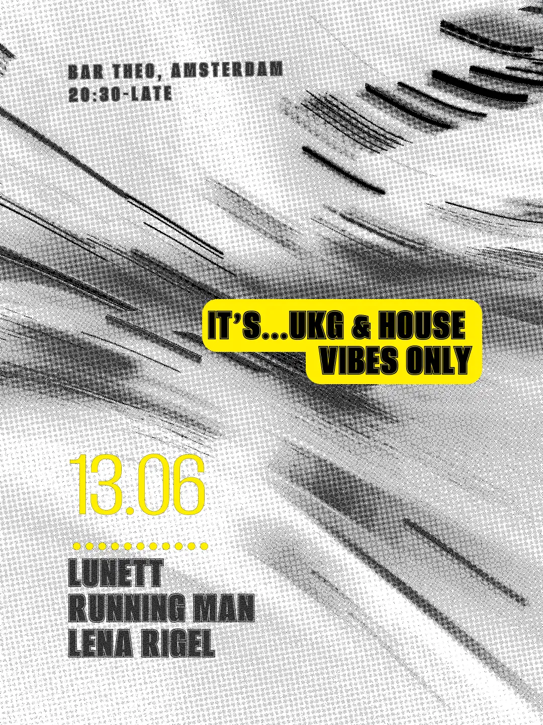 it's...UKG & House vibes only event poster