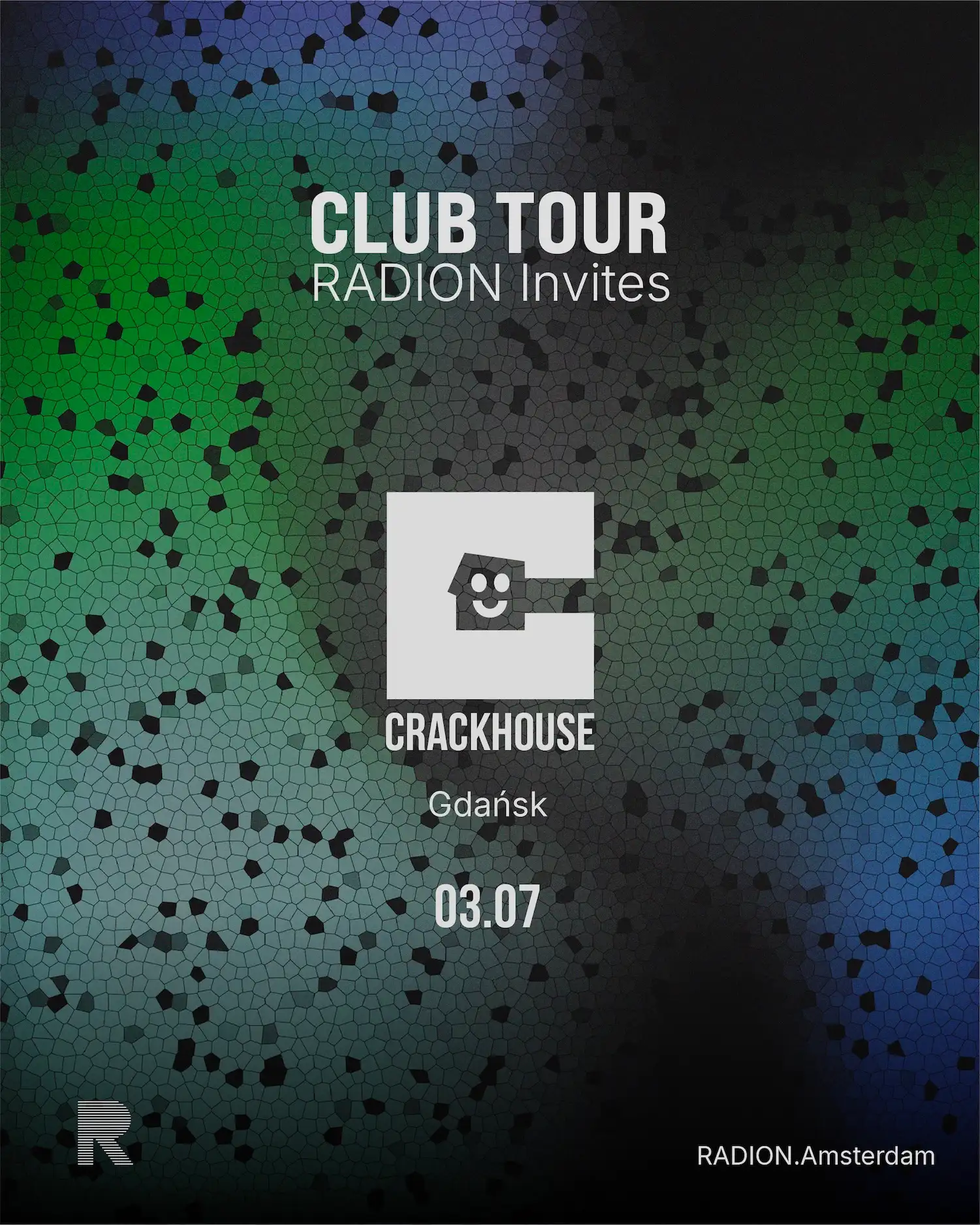 CRACKHOUSE Gdańsk - RADION CLUB TOUR event poster