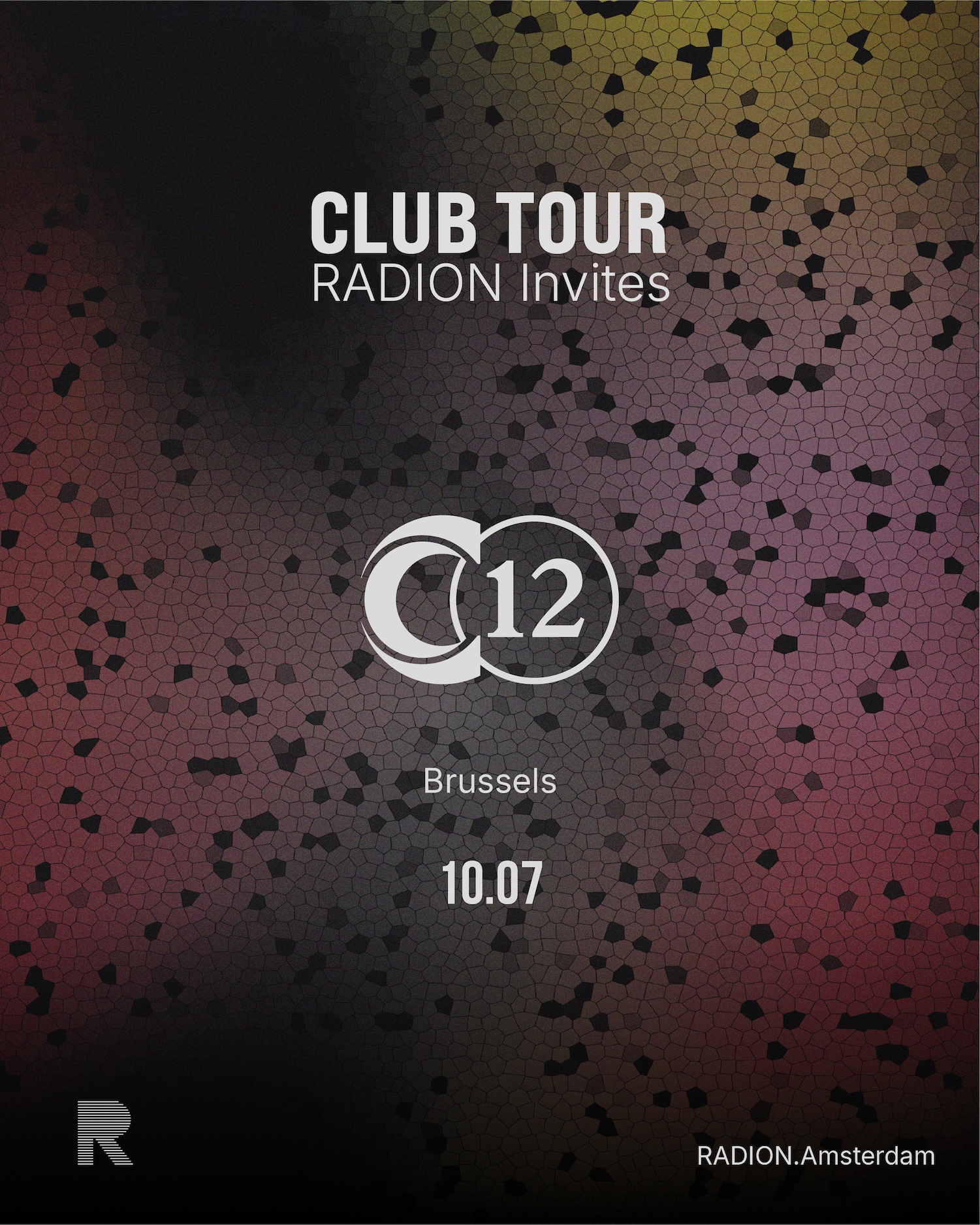 C12 Brussels - RADION CLUB TOUR event poster