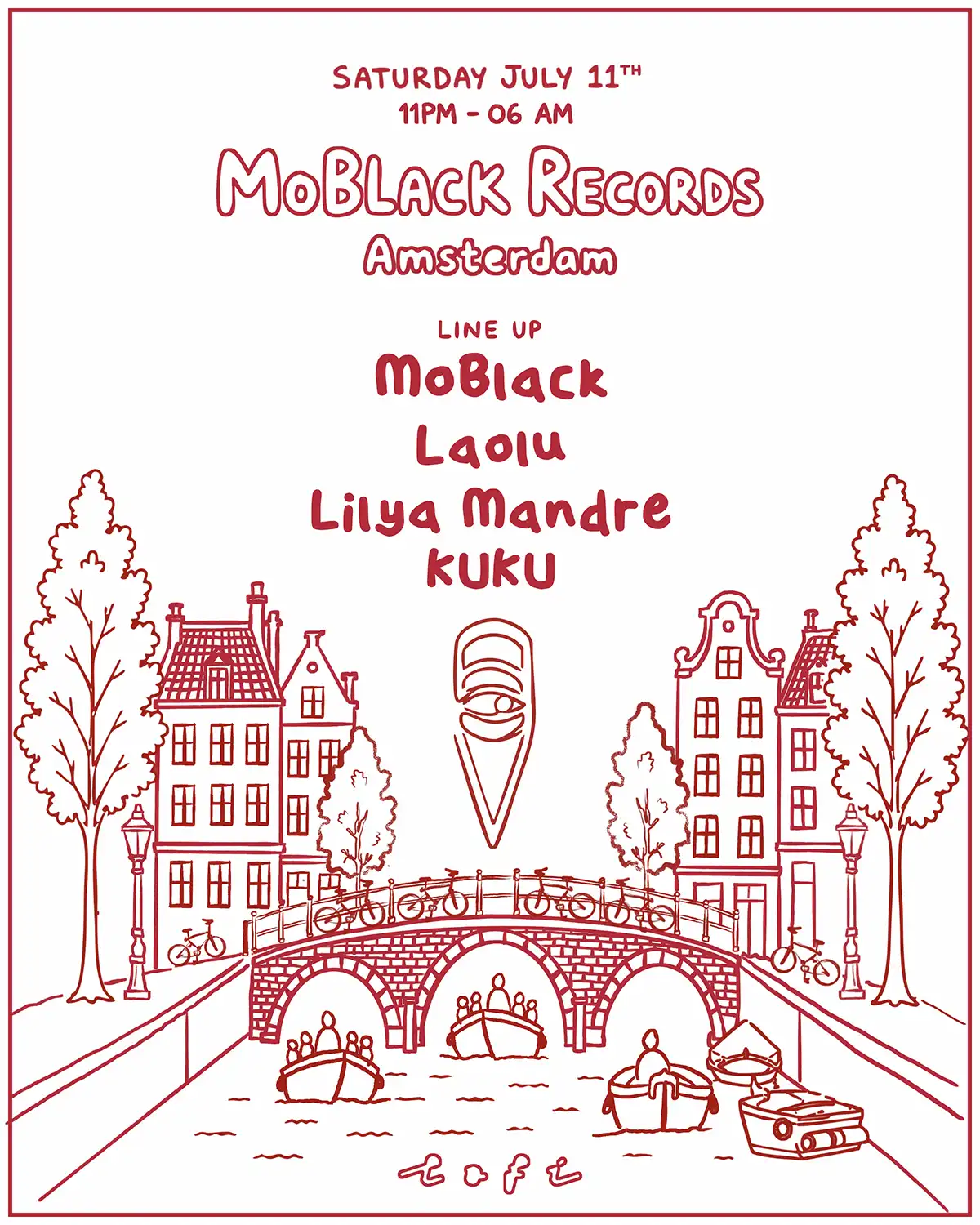 MoBlack Records event poster
