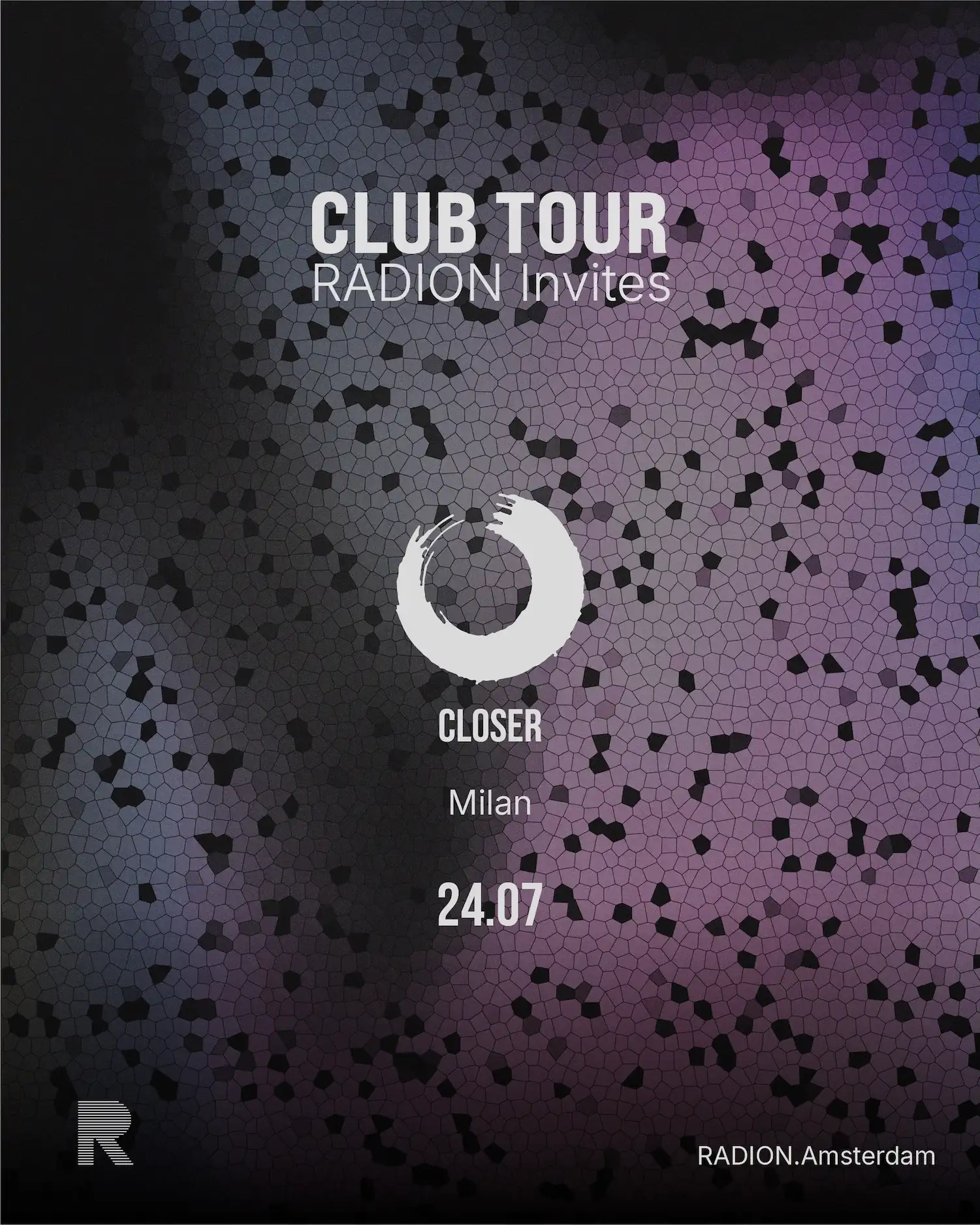 Closer Milano - RADION CLUB TOUR event poster