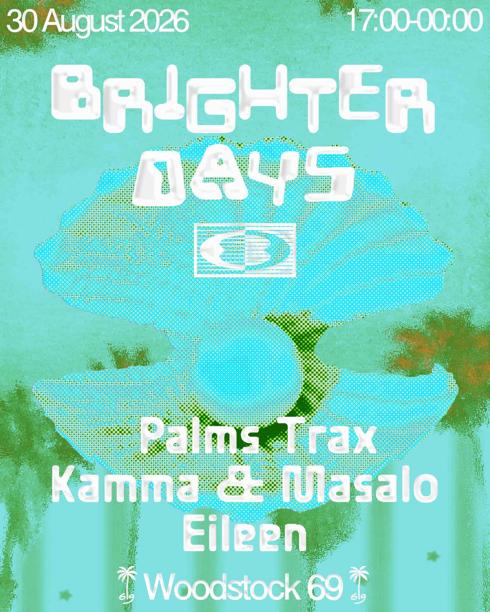 Brighter Days at the Beach event poster