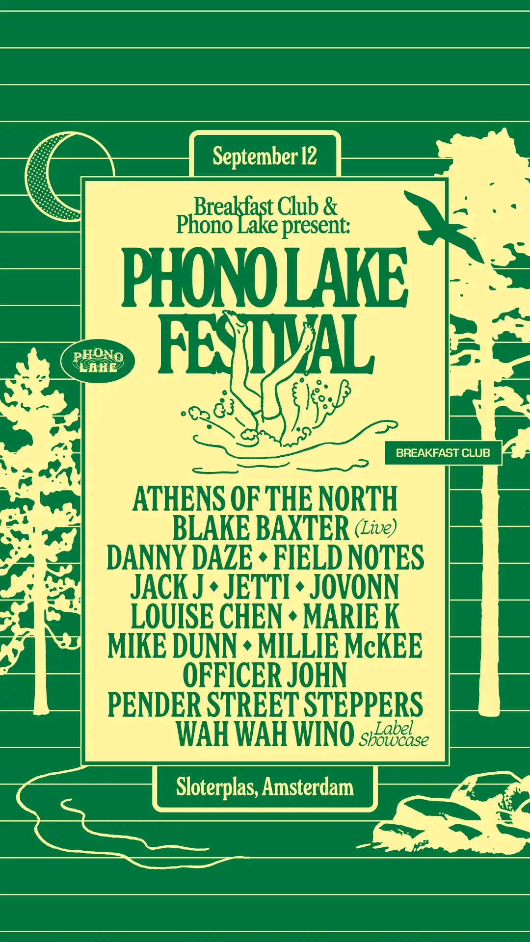 Phono Lake Festival event poster