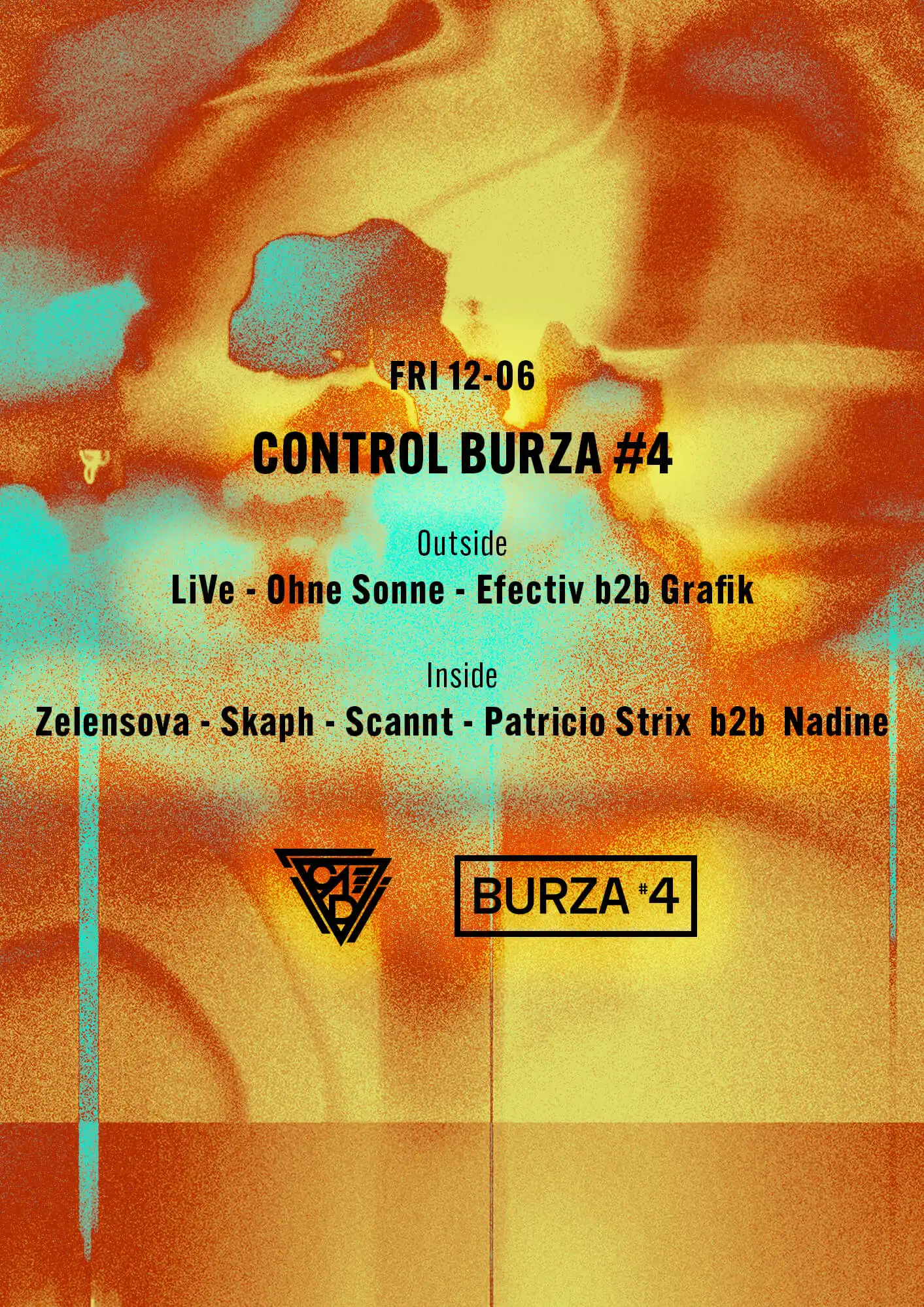 Control Burza #4 event poster