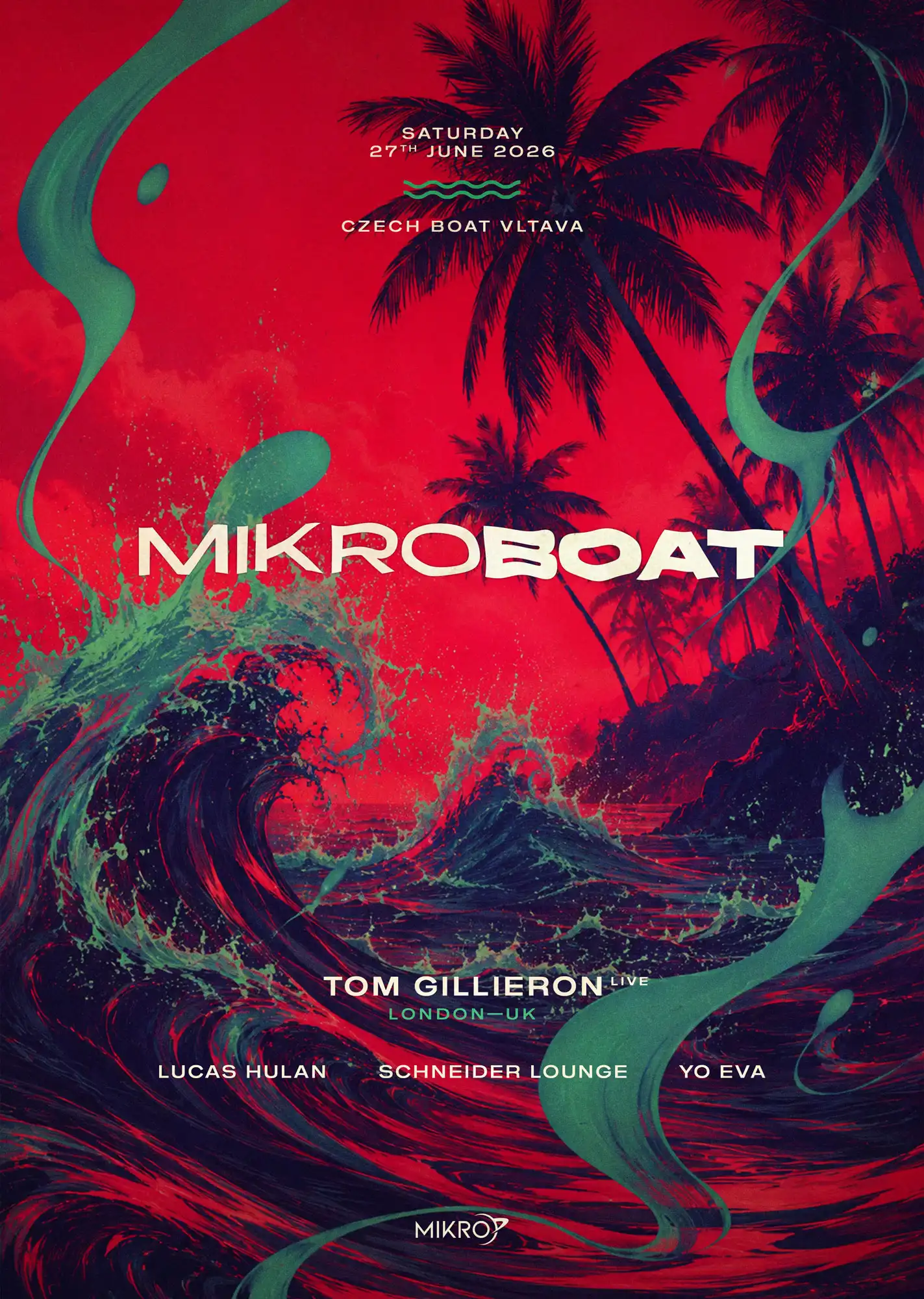 Mikro Boat 2026 ≋ Tom Gillieron (Live) event poster