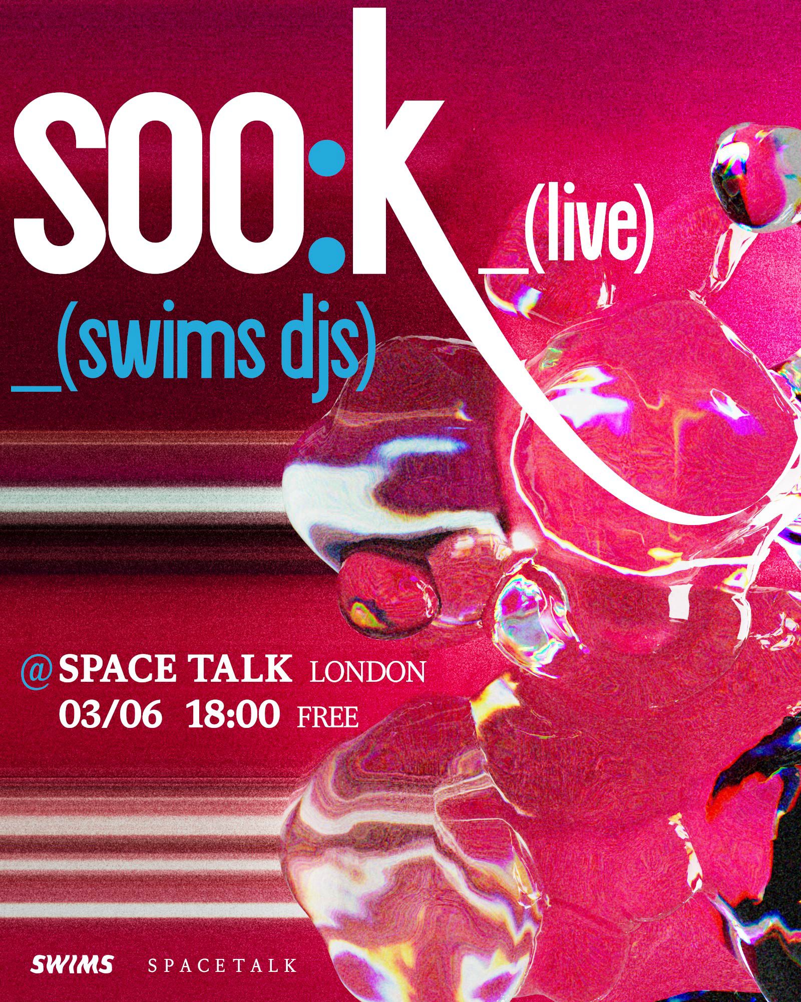 soo:k (Live) event poster