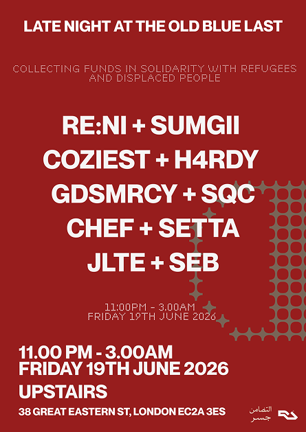 LNATOBL Fundraiser: with re:ni, Sumgii, Coziest + more event poster