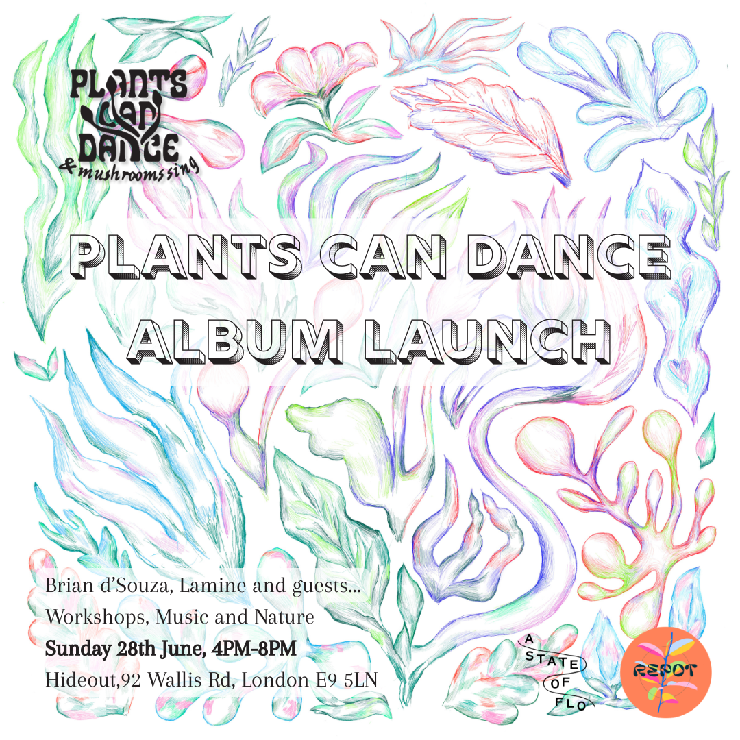 Plants Can Dance Album Launch event poster