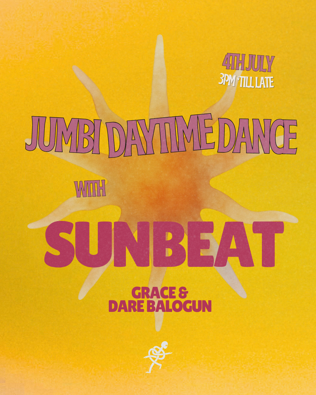 Daytime Dance: SUNBEAT by Dare Balogun, Mr. Loose Egusi and special guest Volta 45 event poster