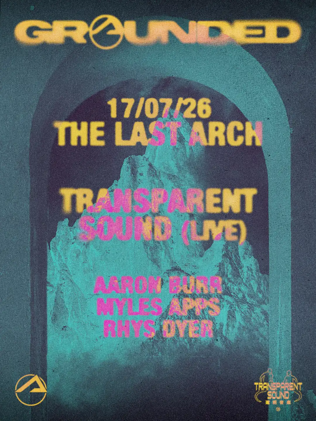 Grounded London W/ Transparent Sound (Live) event poster
