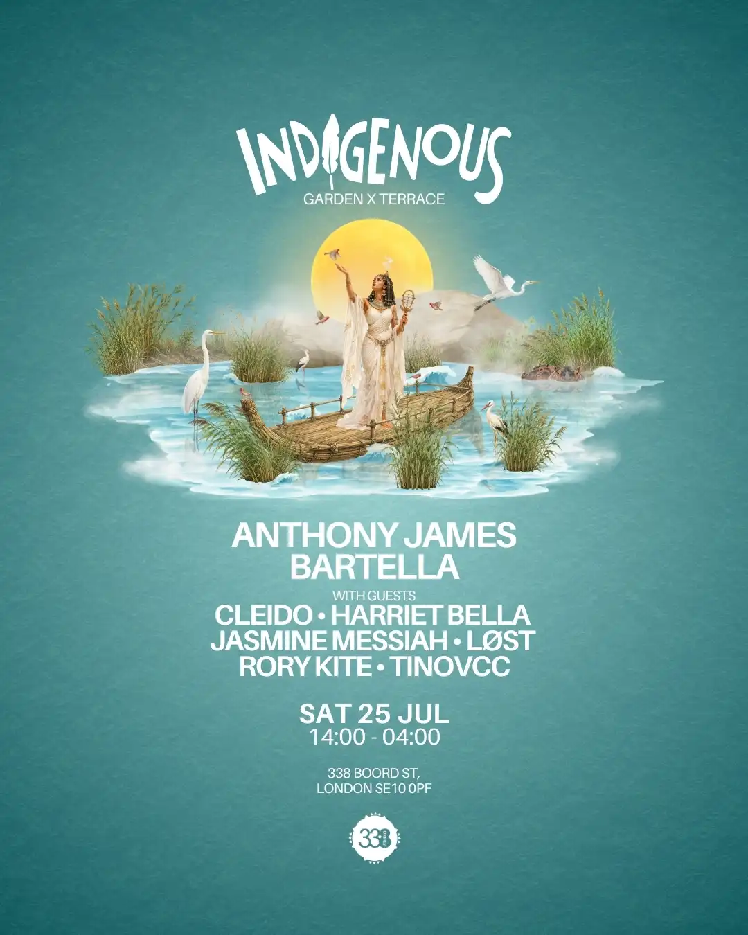 Indigenous: Garden x Terrace event poster