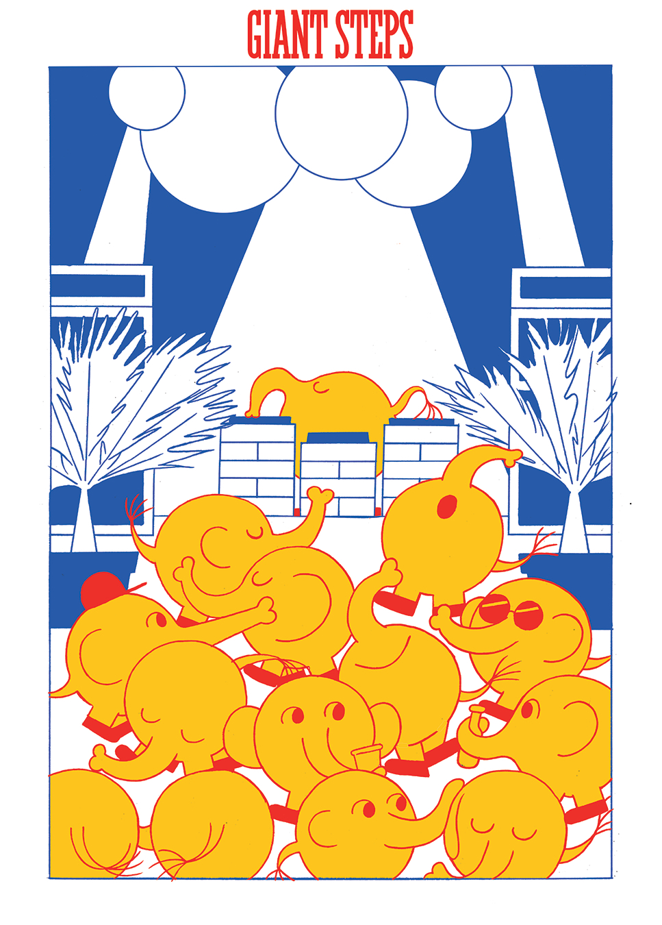GIANT STEPS event poster