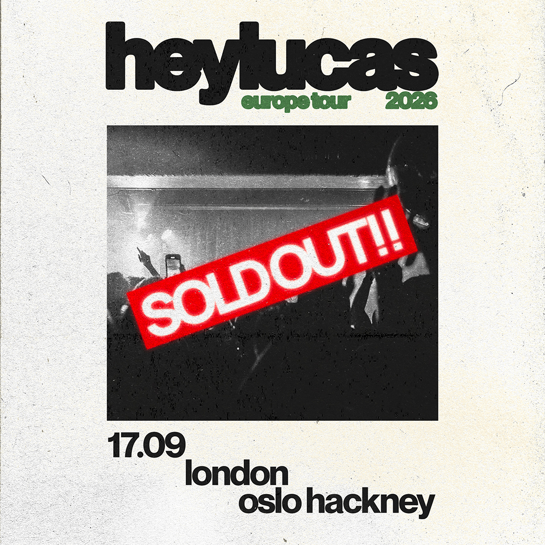 heylucas (live) [SOLD OUT] event poster