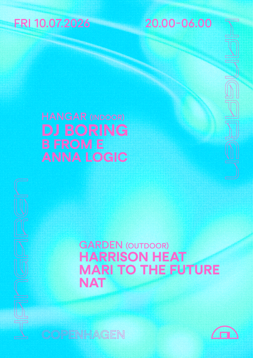 Summer Season Opening: DJ BORING, B From E, Anna Logic, Harrison Heat, Mari to the future, NAT event poster