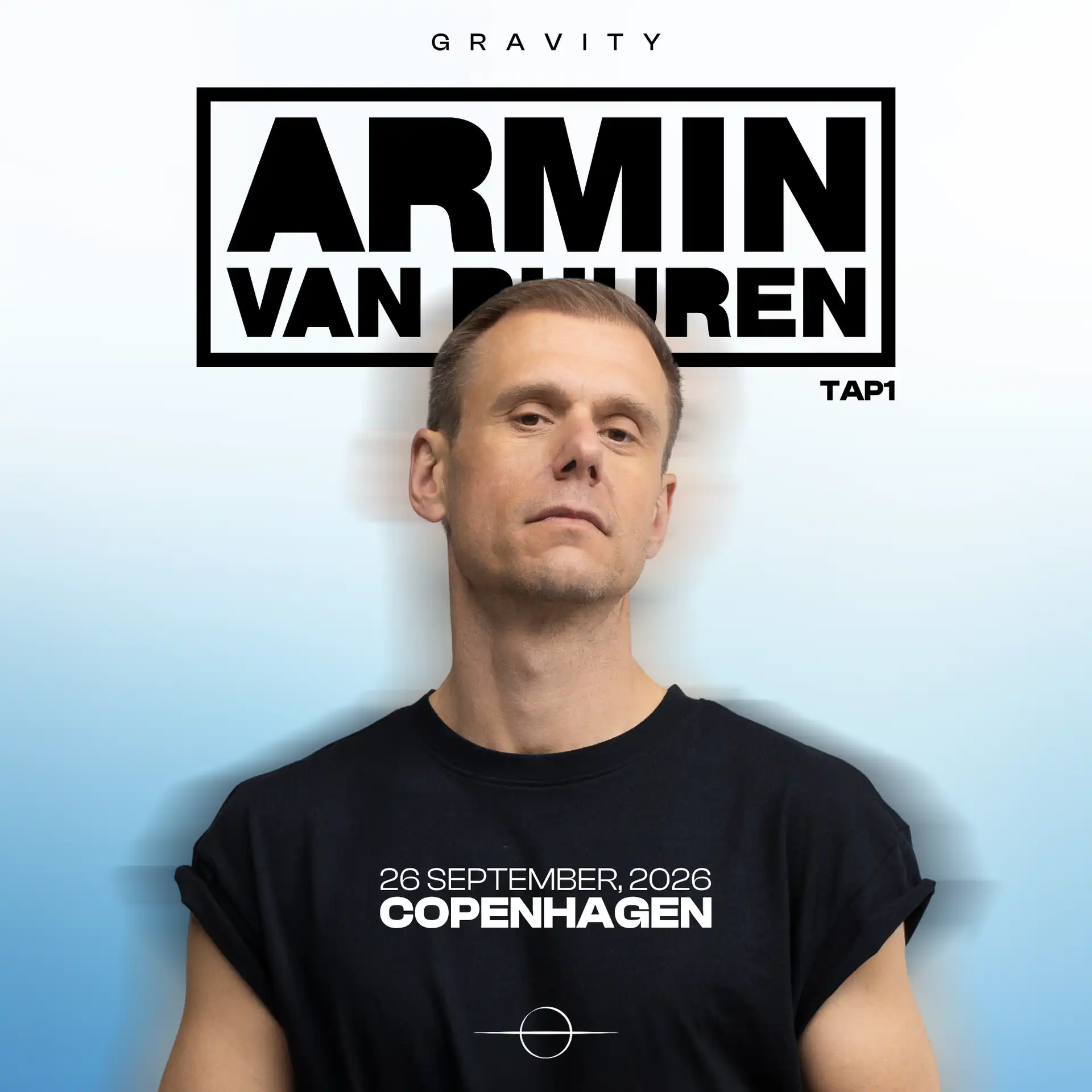 Gravity presents: Armin van Buuren - Copenhagen event poster