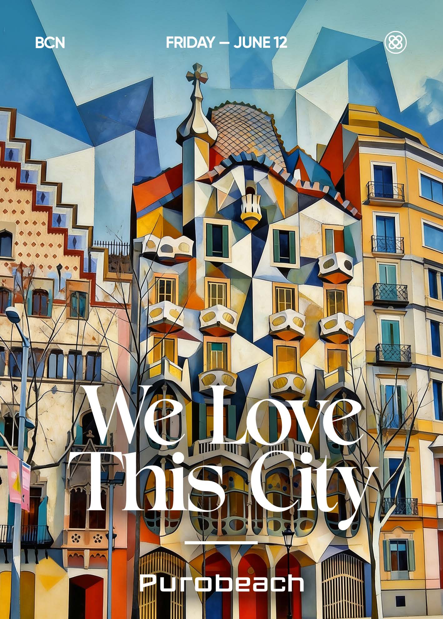 WE LOVE THIS CITY event poster