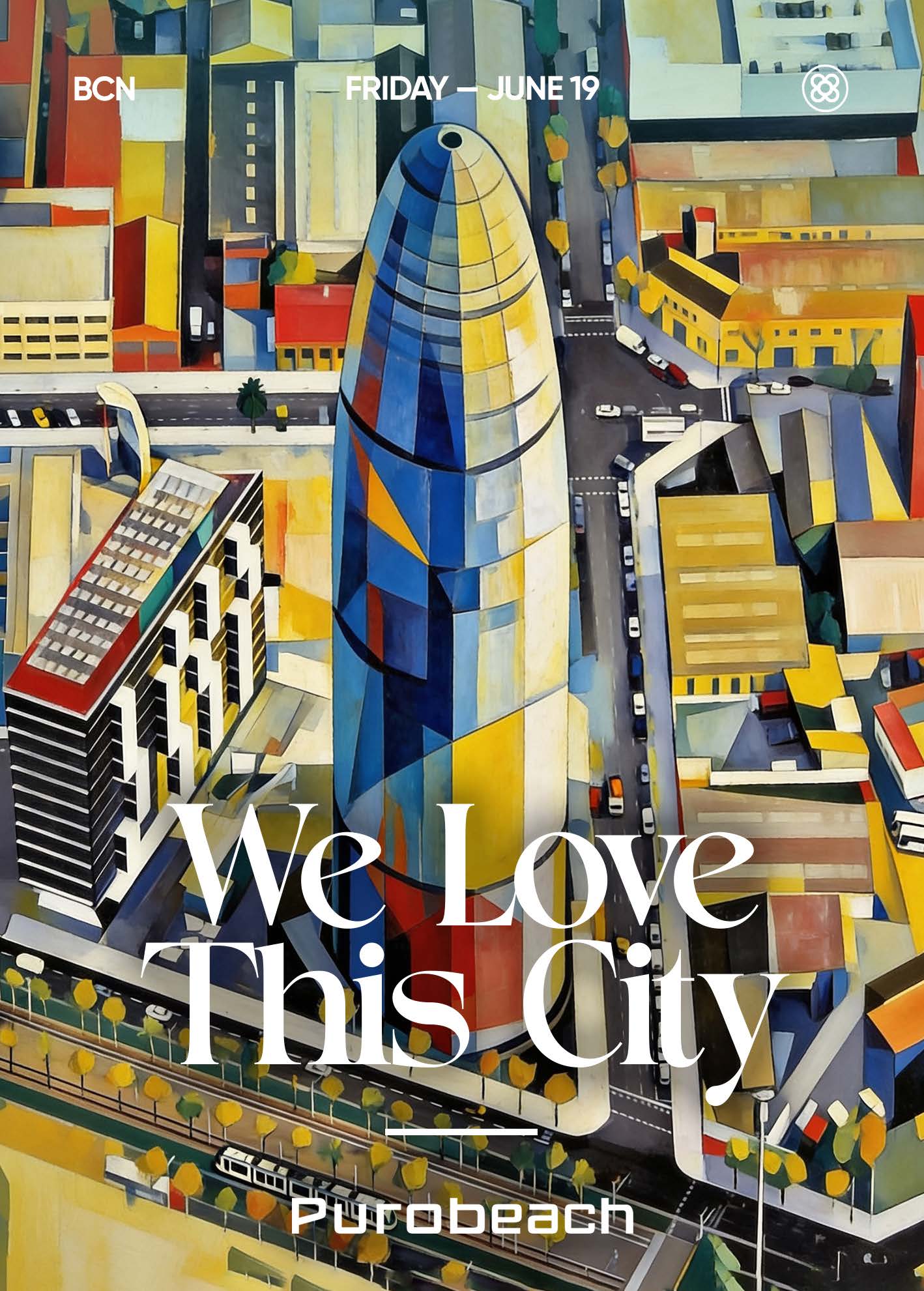 WE LOVE THIS CITY event poster