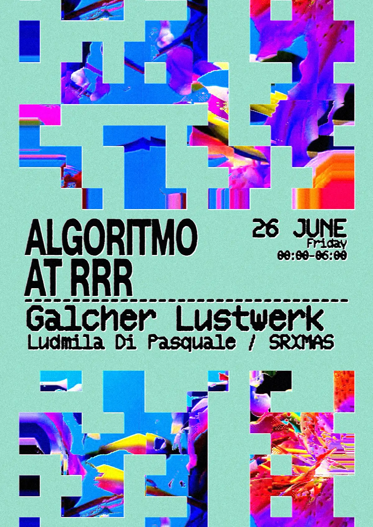 Algoritmo meets La Terrrazza event poster