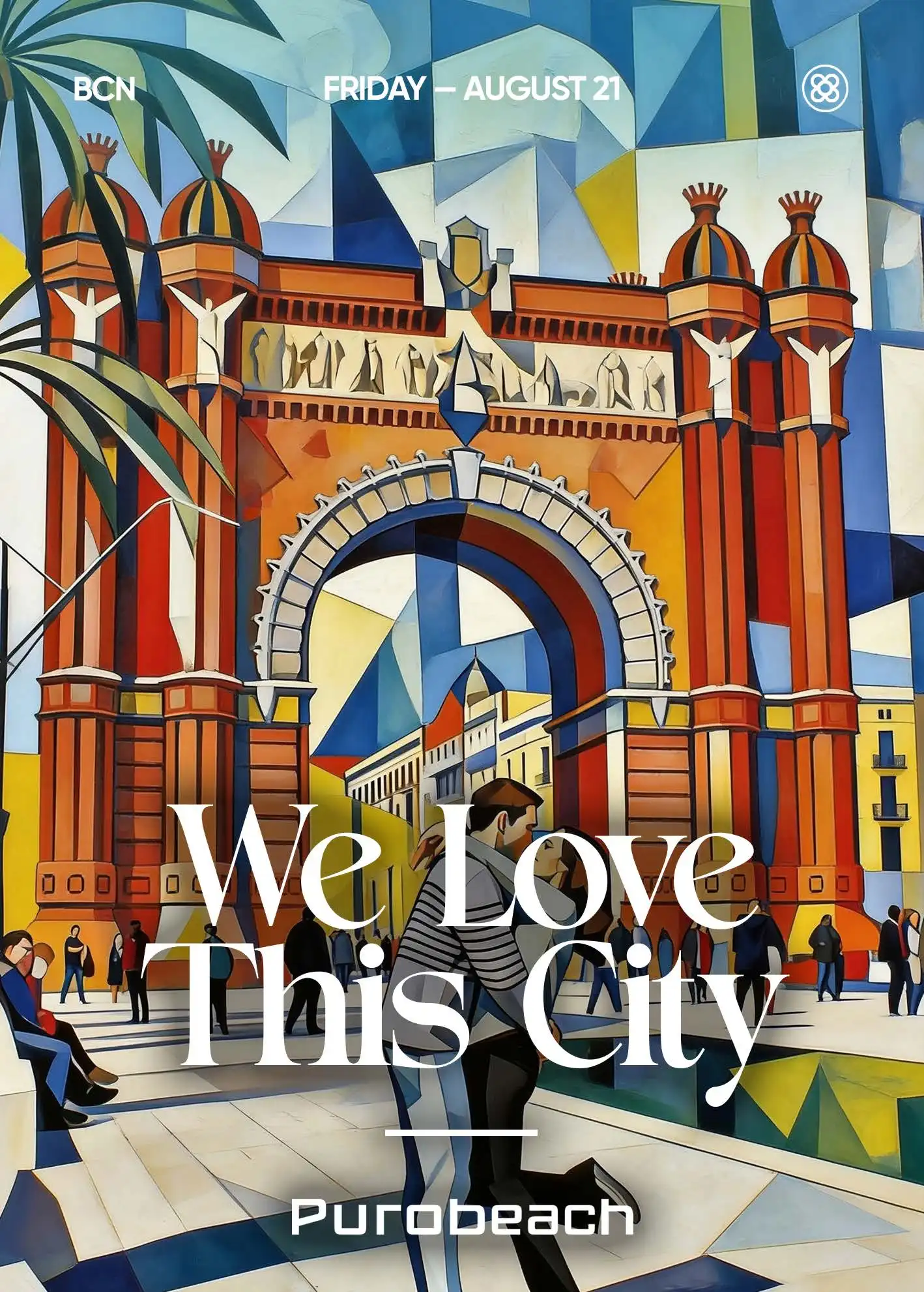 WE LOVE THIS CITY event poster