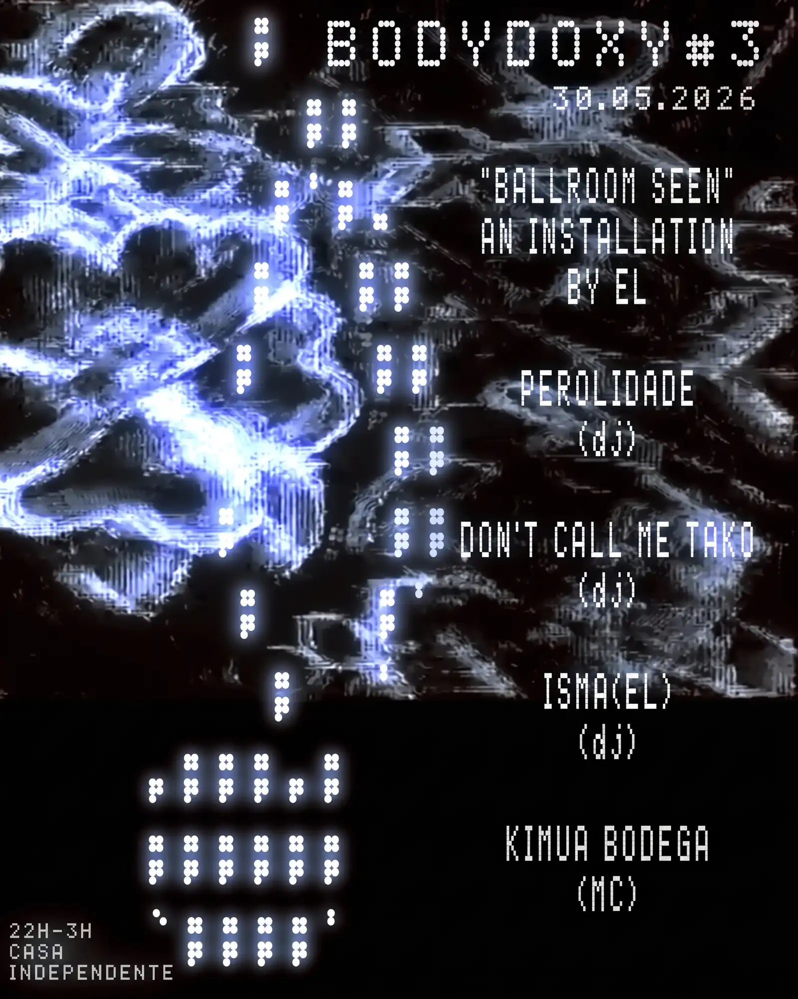 BODYDOXY#3 event poster