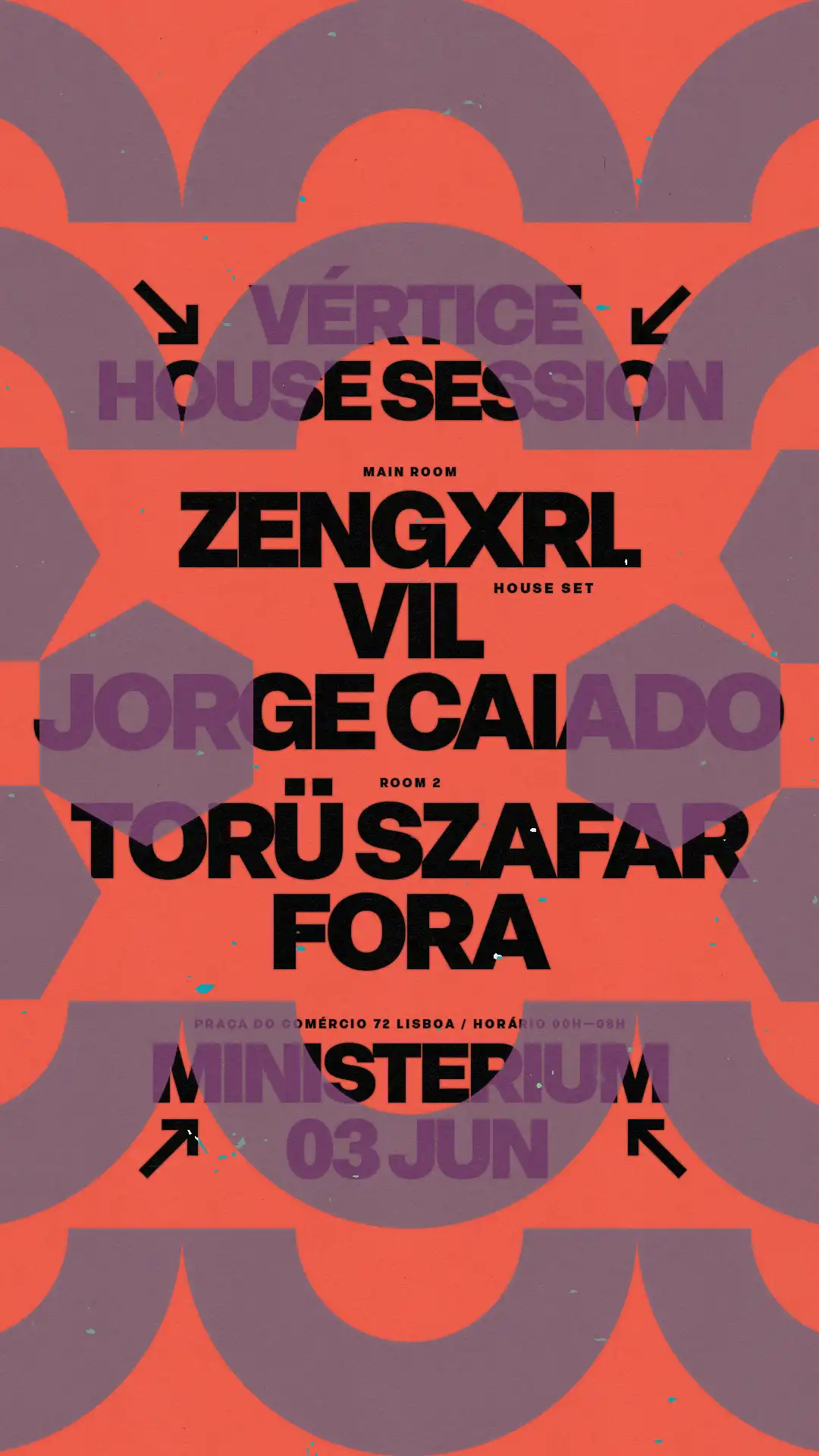 Vértice - House Session event poster