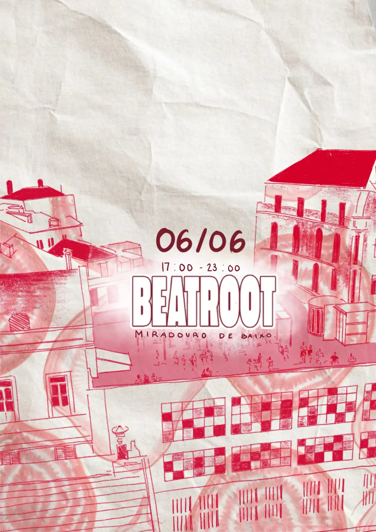 BEATROOT Open-air event poster
