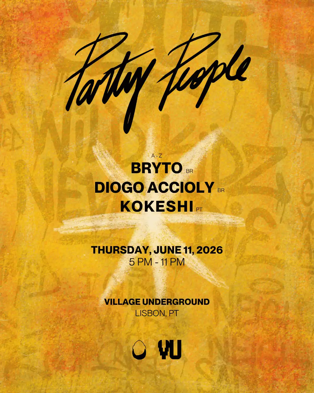 PARTY PEOPLE • June 11, 2026 event poster