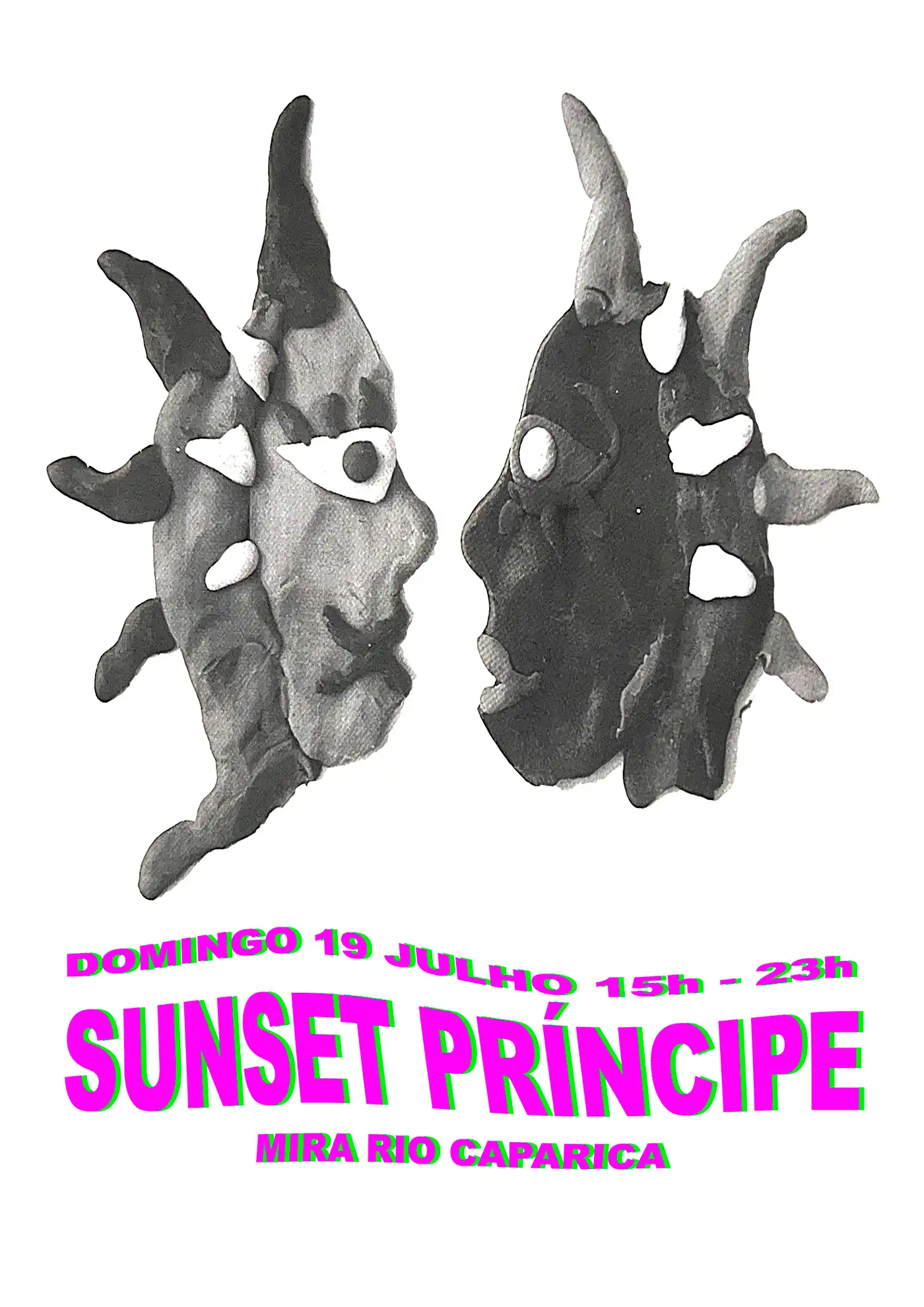 Sunset Príncipe event poster