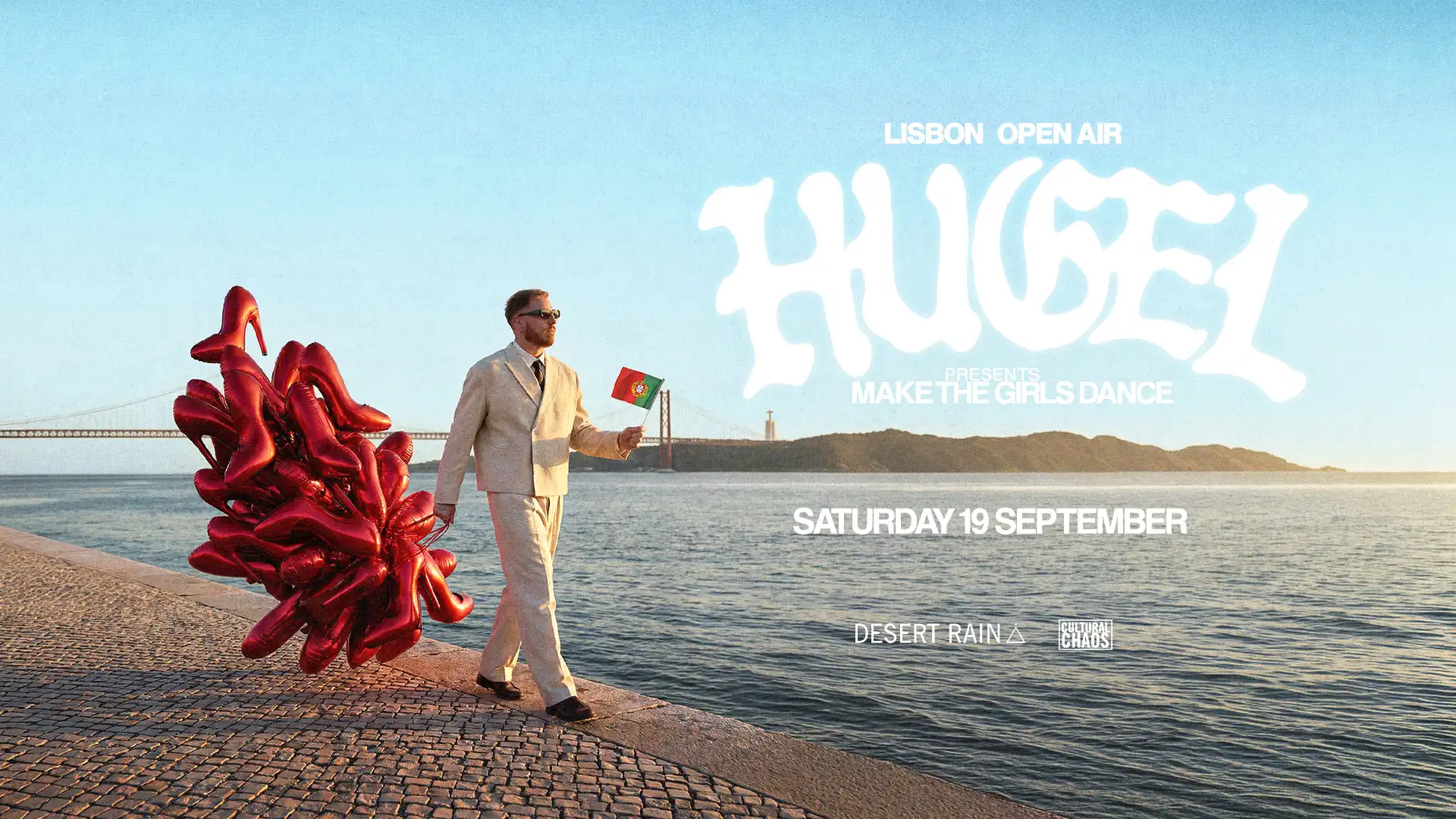 Hugel - Lisbon 2026 - Make The Girls Dance event poster