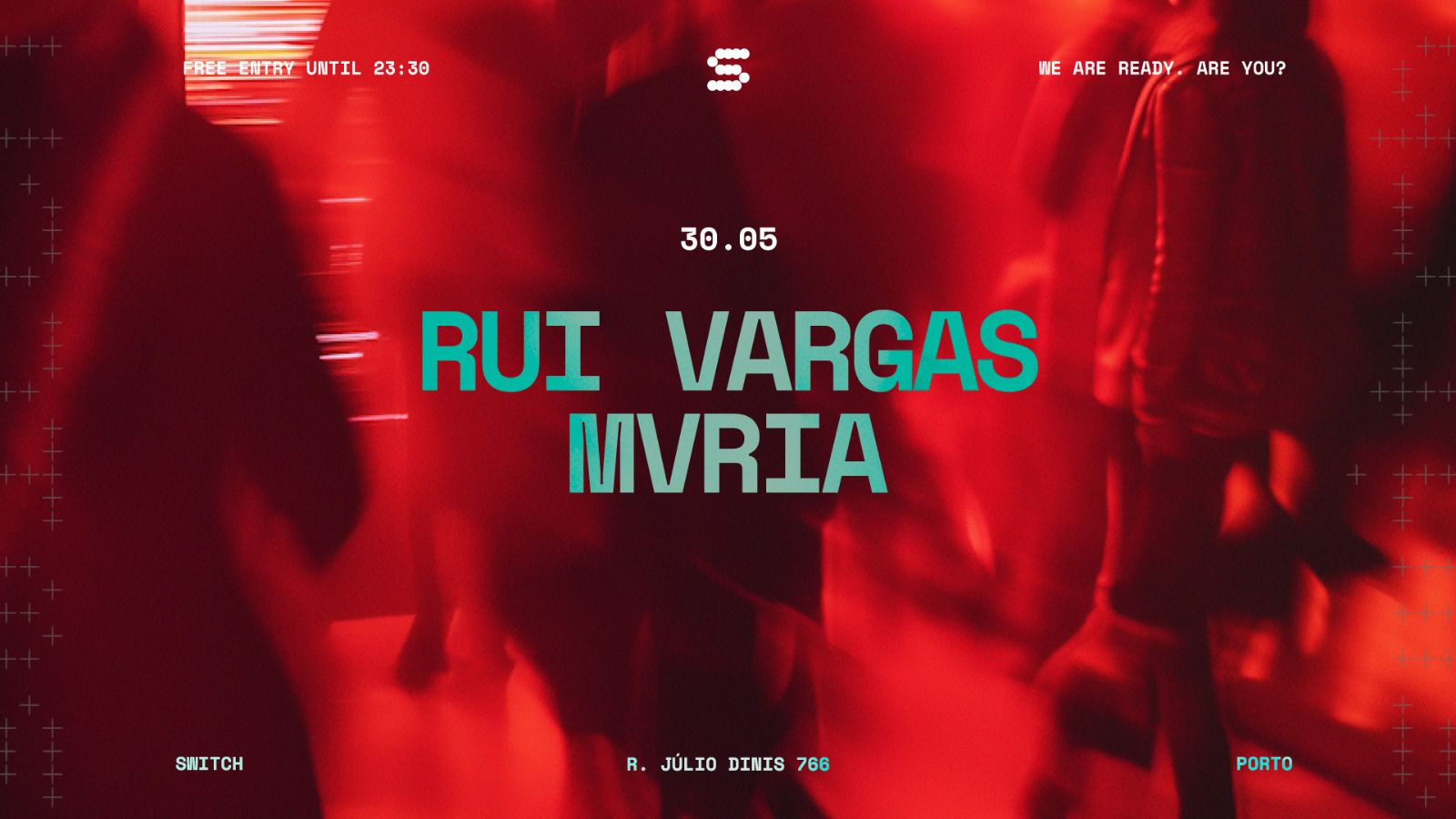 Rui Vargas + MVRIA event poster