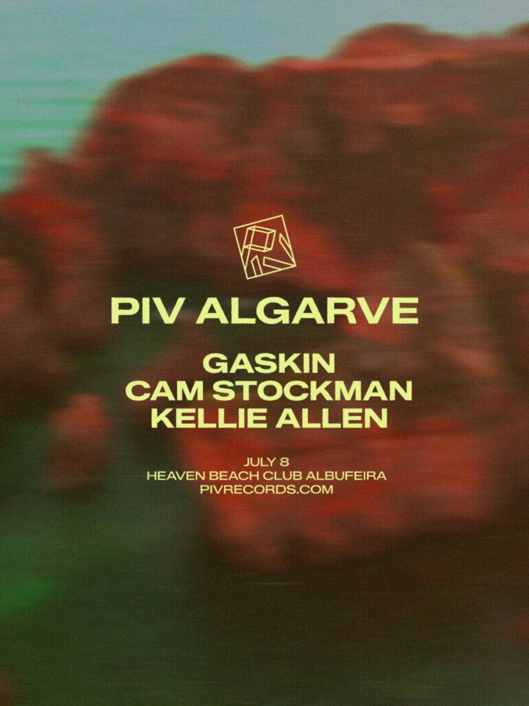 PIV ALGARVE - July 8 event poster