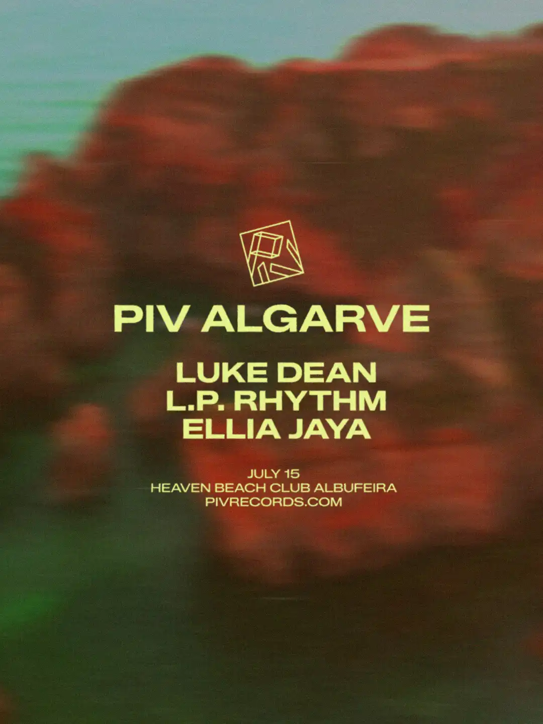 PIV ALGARVE - July 15 event poster