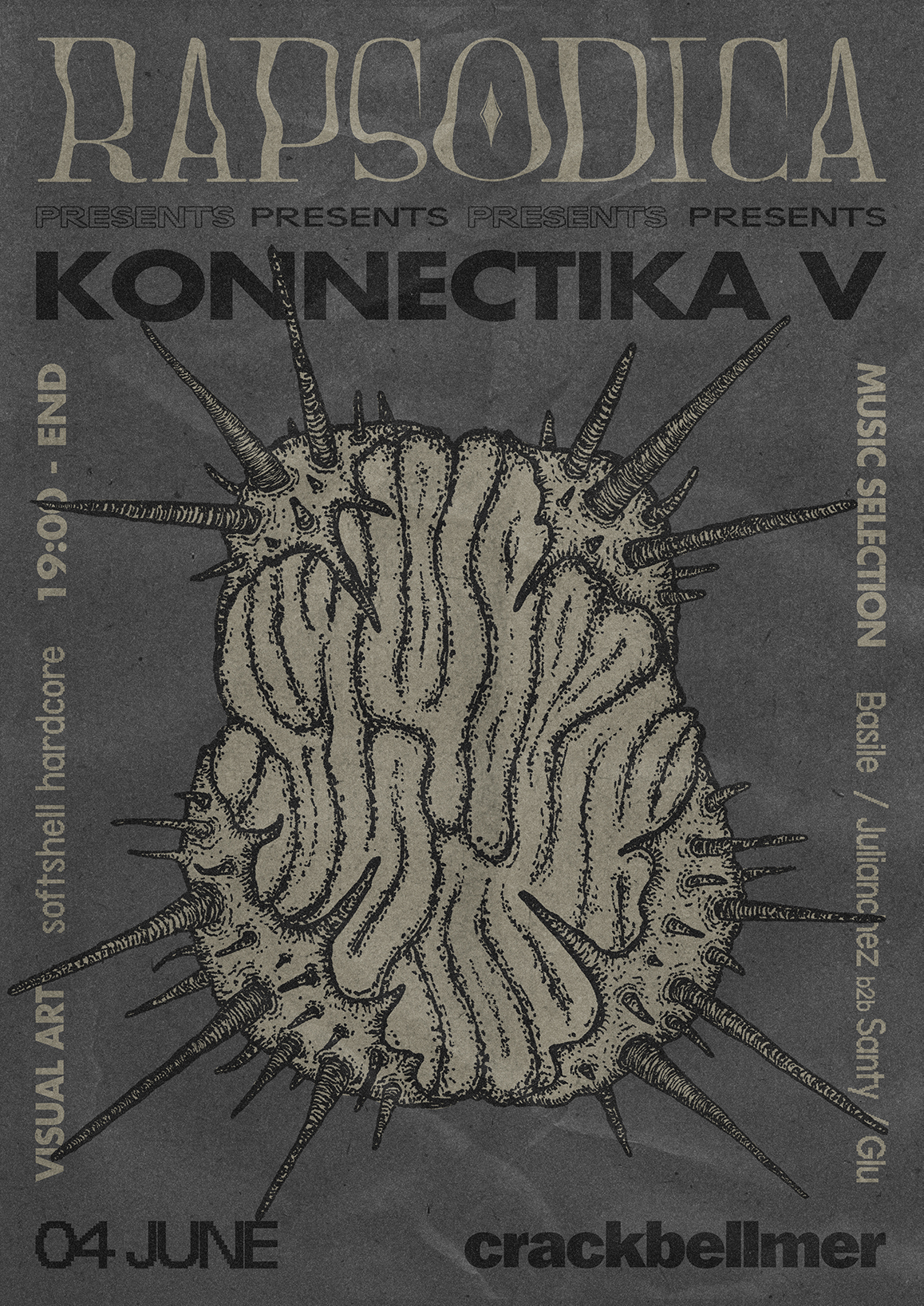 RAPSODICA presents KONNECTIKA V event poster