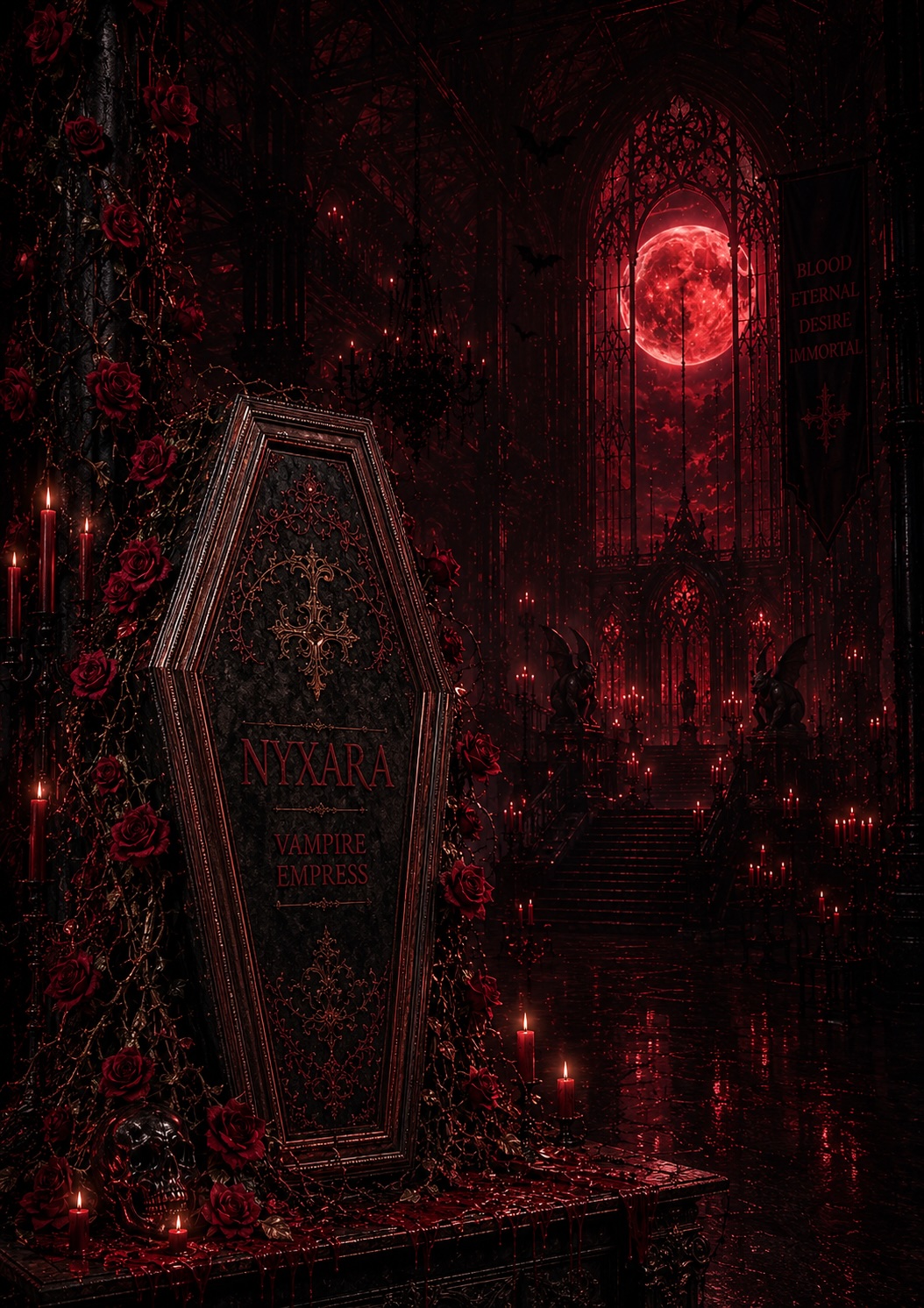 Into Another World ✦ THE THORNS OF NYXARA event poster