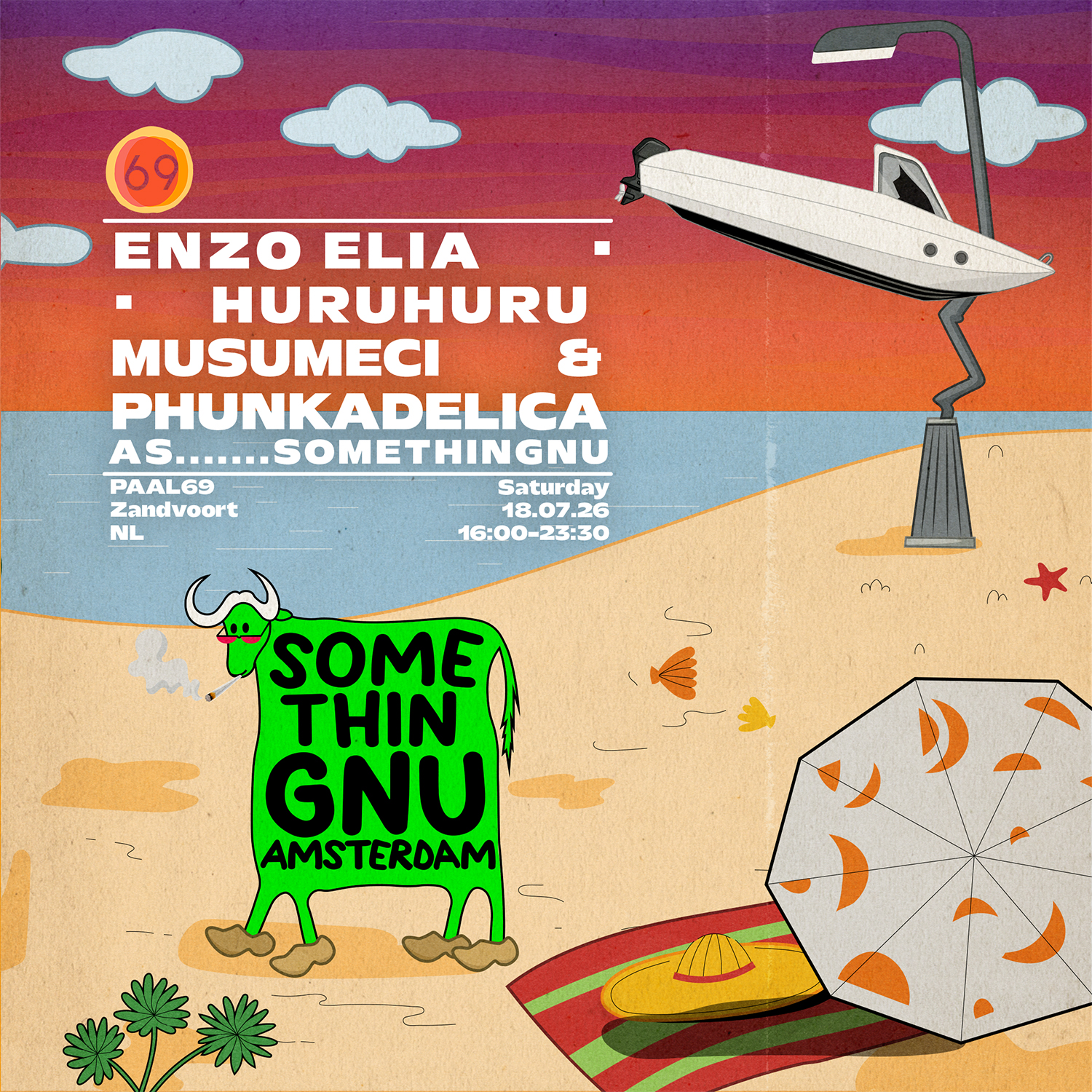 SOMETHINGNU event poster