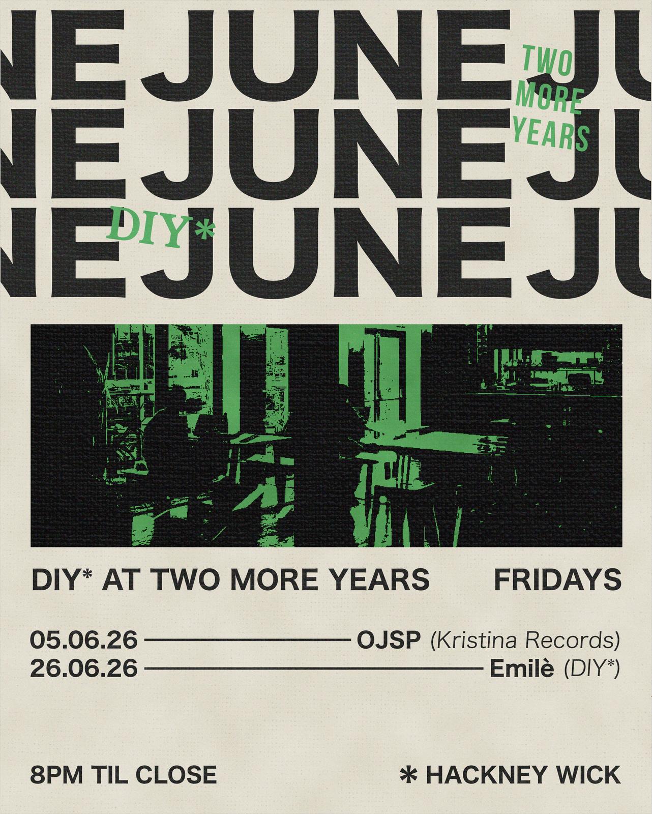DIY Fridays - Deep House & Minimal event poster