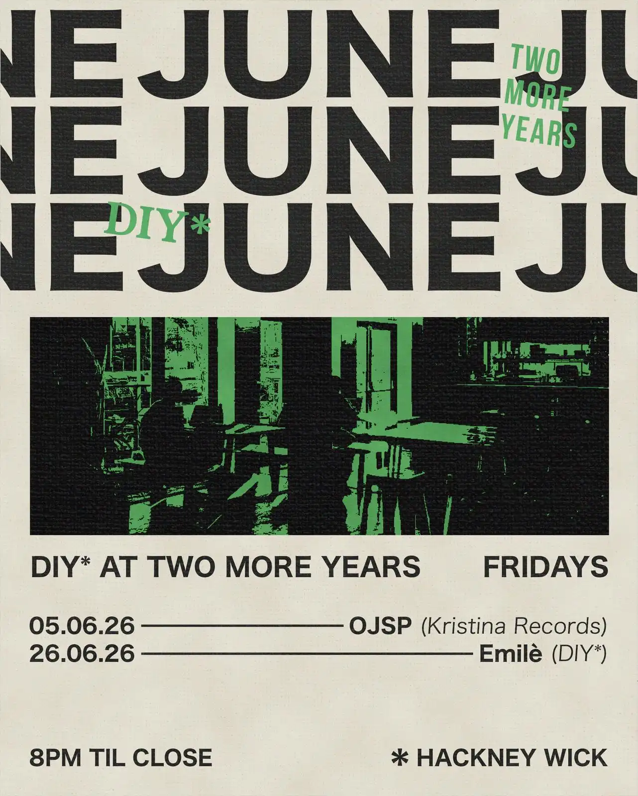 DIY Fridays - Deep House & Minimal event poster