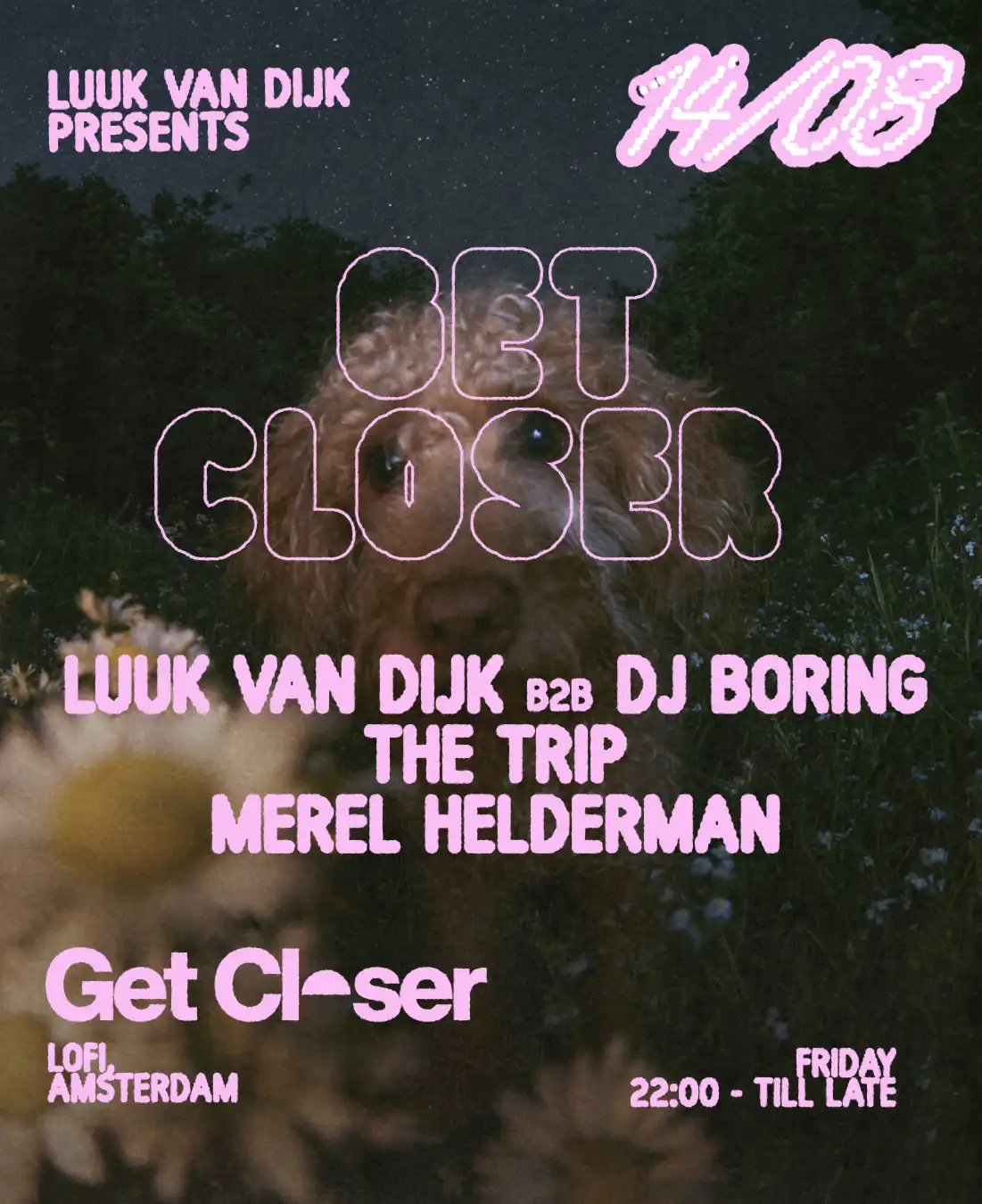 Get Closer event poster