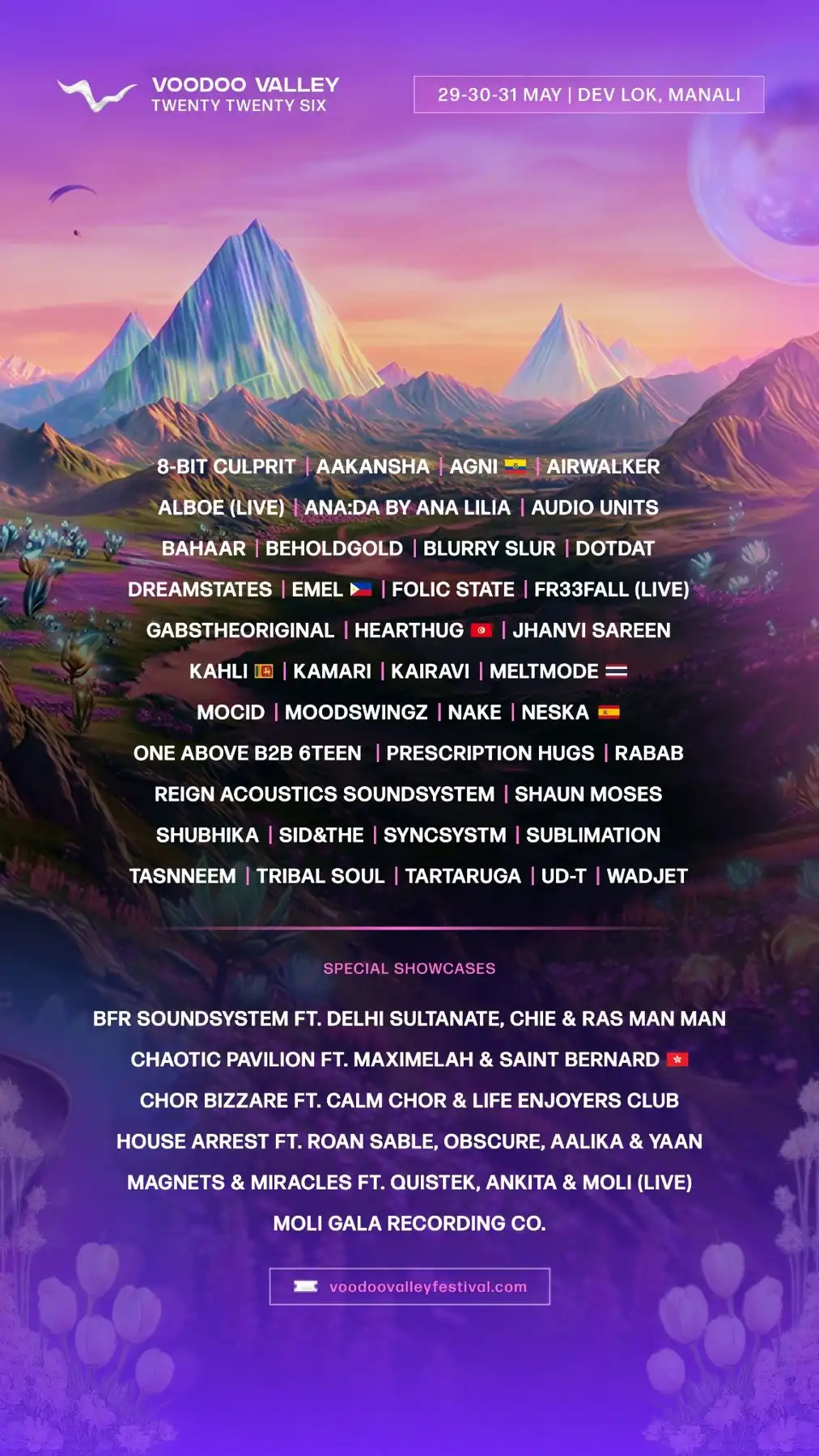 Voodoo Valley 2026 event poster