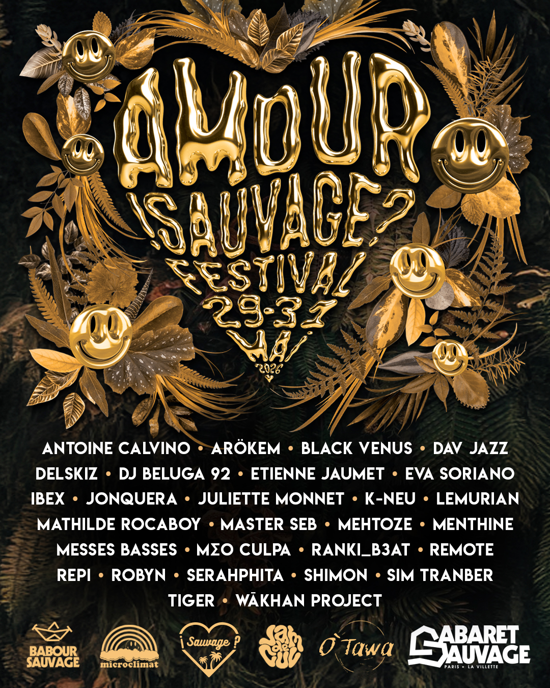 ¡Amour Sauvage Festival #4 event poster