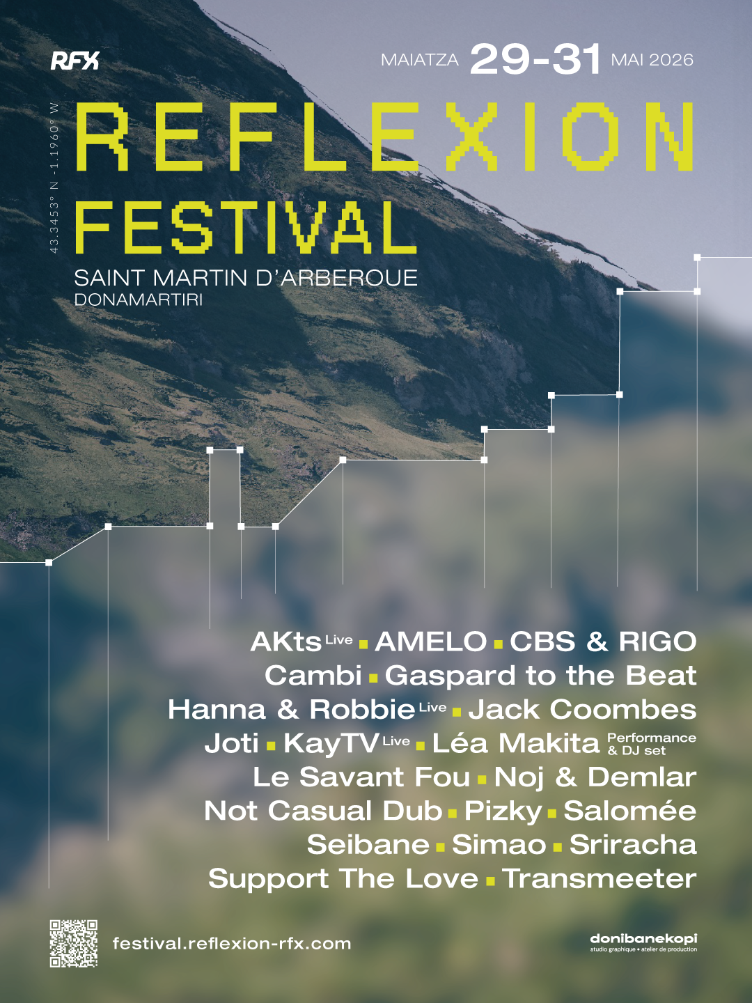 REFLEXION Festival 2026 event poster