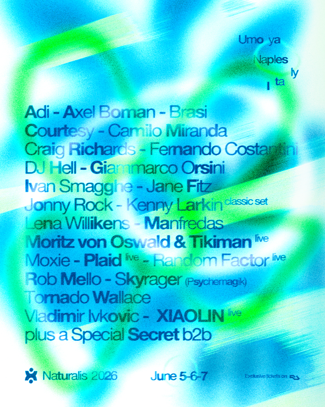 Naturalis Festival 2026 event poster