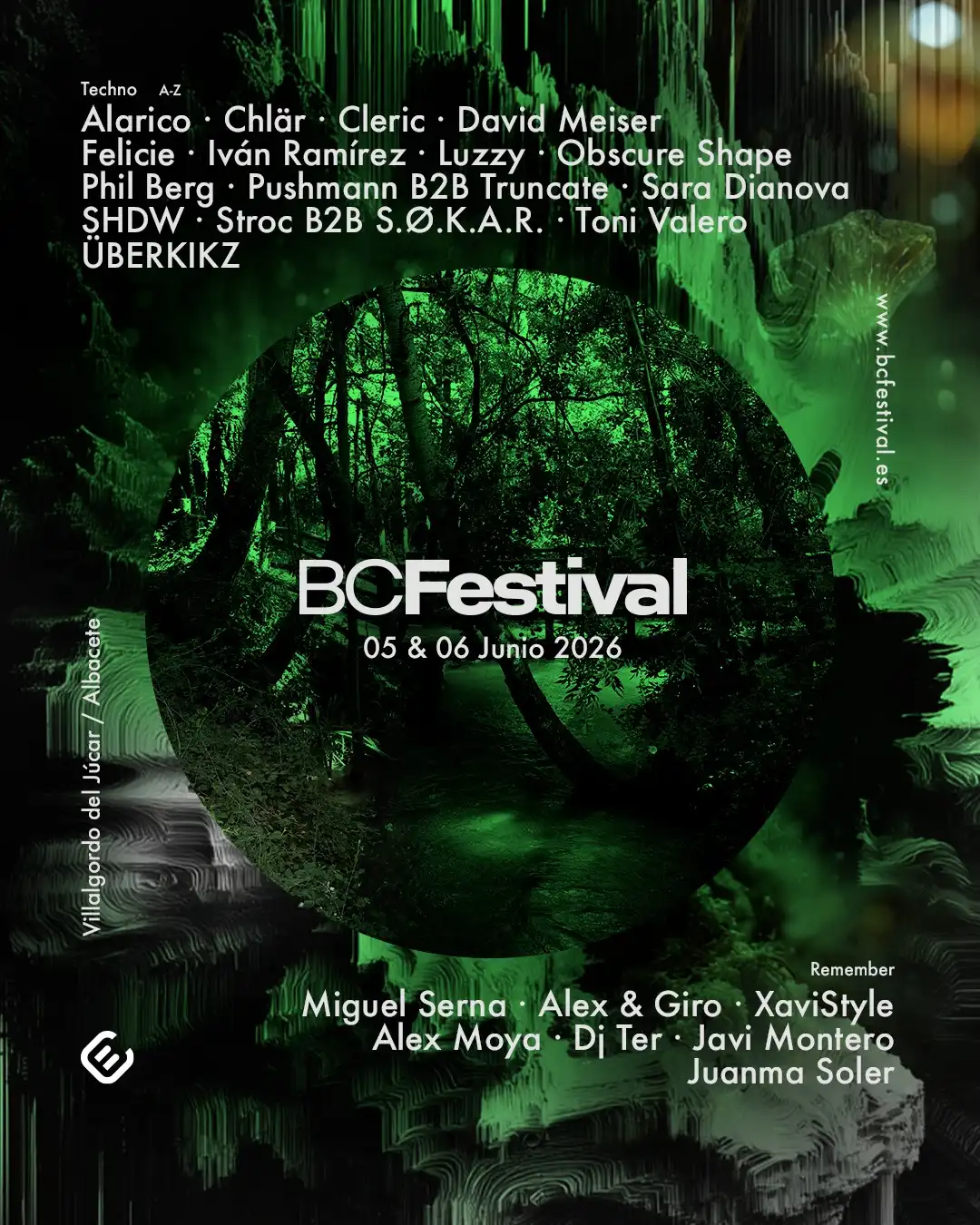 BC FESTIVAL event poster