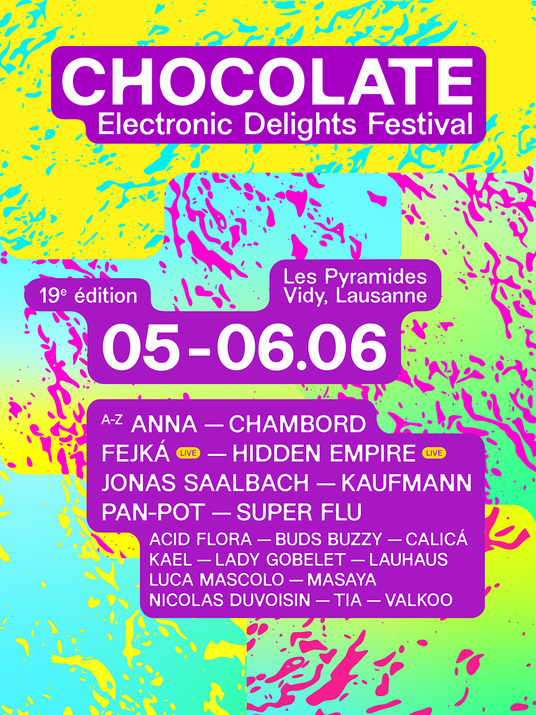 Chocolate Festival event poster