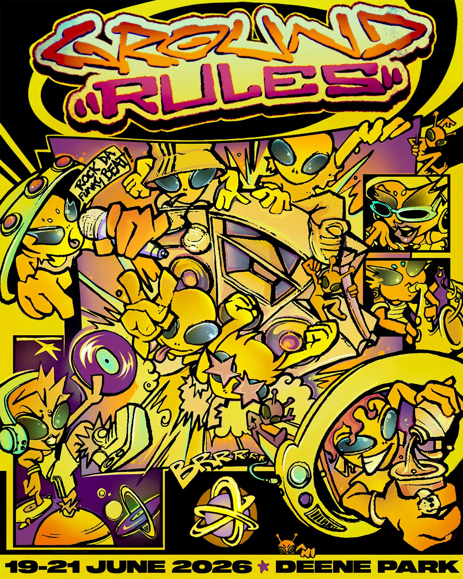 Ground Rules Festival 2026 event poster
