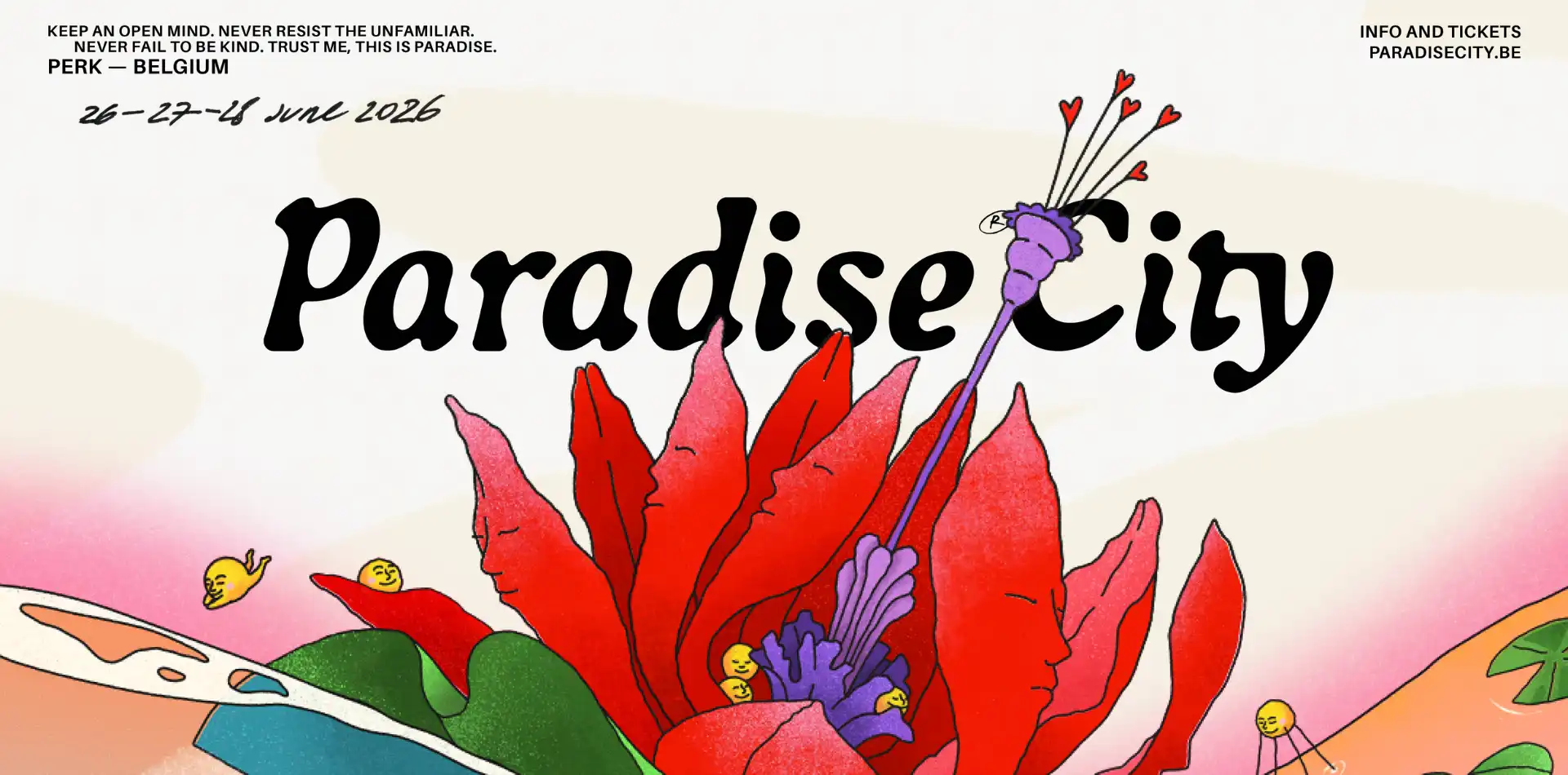 Paradise City Festival 2026 event poster