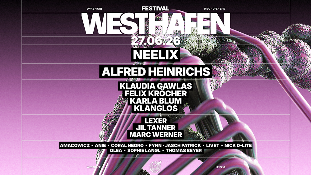 Westhafen FESTIVAL event poster