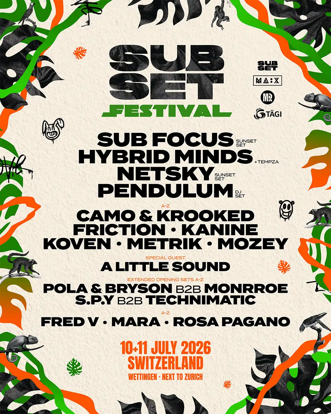 Subset Festival 2026 event poster