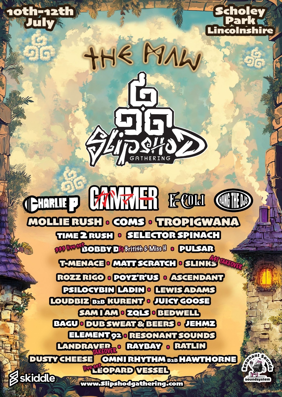 Slipshod gathering event poster